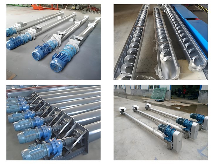 U Shaped Screw Conveyor U Shaped Screw Conveyor
